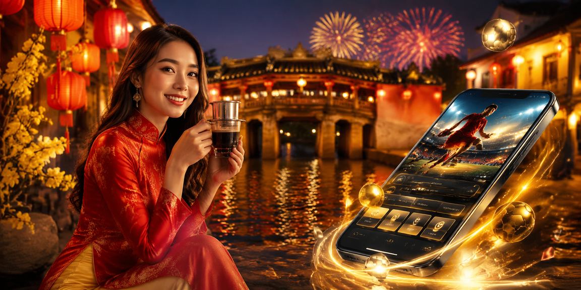 Người chơi cá cược bóng đá tại Hội An